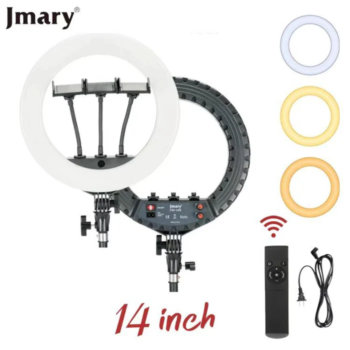 Jmary 14 Inch Selfie Ring Light - Black Jmary 14 Inch Selfie Ring Light - Black